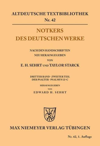 Notkers des Deutschen Werke