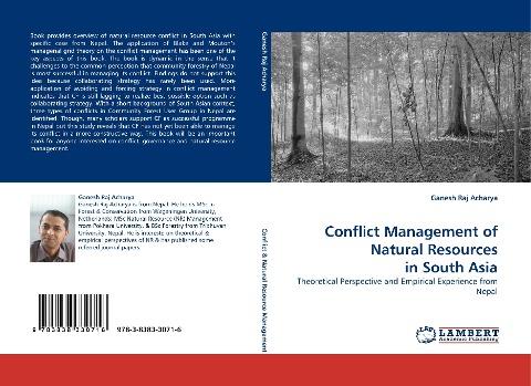 Conflict Management of Natural Resources in South Asia