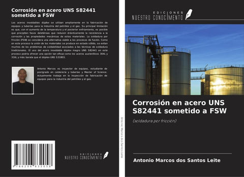 Corrosión en acero UNS S82441 sometido a FSW