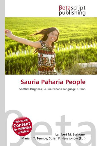 Sauria Paharia People