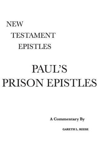 Paul's Prison Epistles