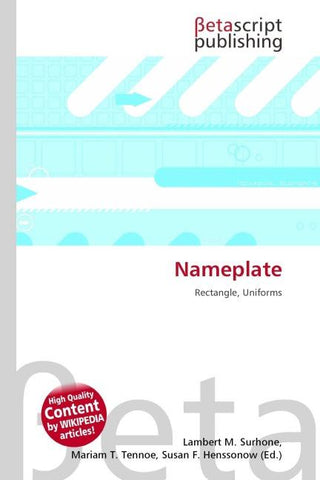 Nameplate
