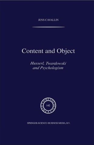 Content and Object