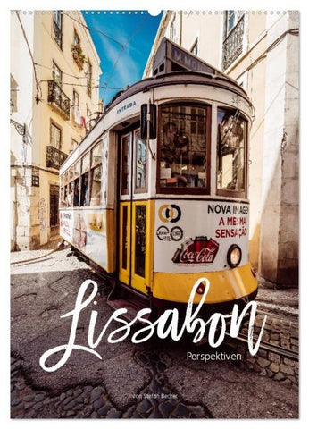 Lissabon Perspektiven (Wandkalender 2026 DIN A2 hoch), CALVENDO Monatskalender