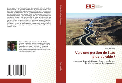 Vers une gestion de l'eau plus 'durable'?