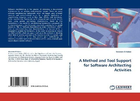 A Method and Tool Support for Software Architecting Activities