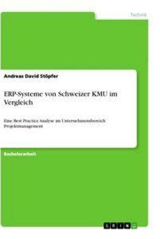 ERP-Systeme von Schweizer KMU im Vergleich