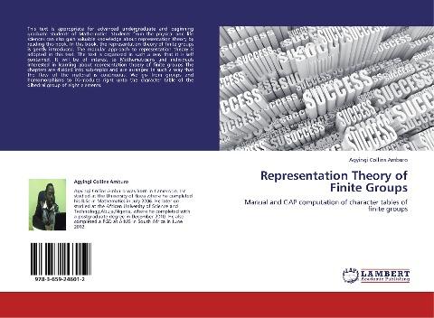 Representation Theory of Finite Groups