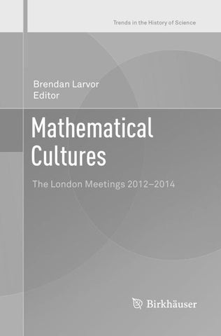 Mathematical Cultures