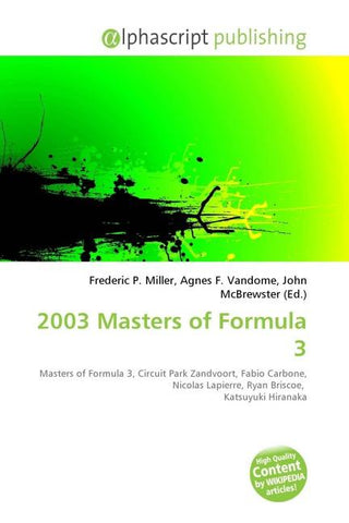 2003 Masters of Formula 3