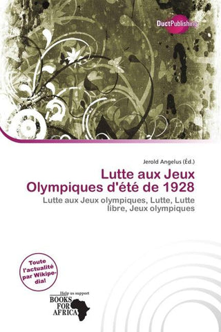 Lutte aux Jeux Olympiques d'été de 1928