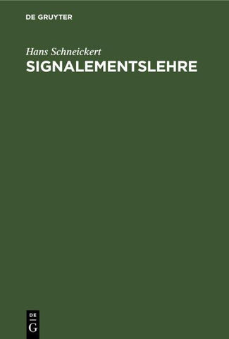 Signalementslehre
