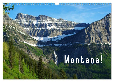 Montana! (Wandkalender 2026 DIN A3 quer), CALVENDO Monatskalender