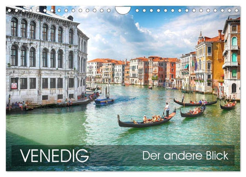 Venedig - Der andere Blick (Wandkalender 2026 DIN A4 quer), CALVENDO Monatskalender