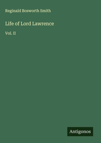 Life of Lord Lawrence