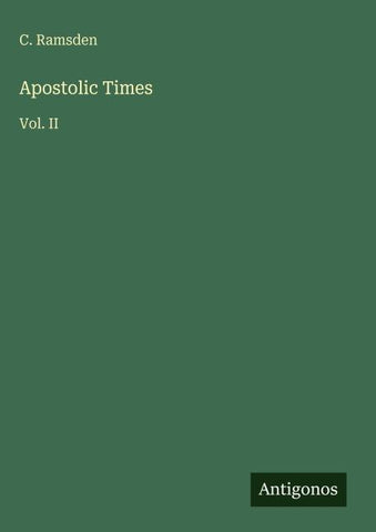 Apostolic Times
