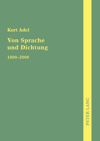 Von Sprache und Dichtung