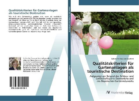 Qualitätskriterien für Gartenanlagen als touristische Destination