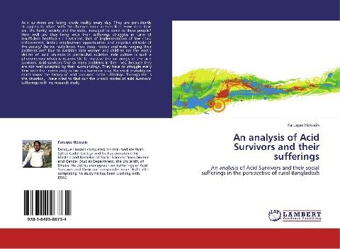 An analysis of Acid Survivors and their sufferings