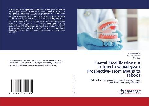 Dental Modifications: A Cultural and Religious Prospective- From Myths to Taboos