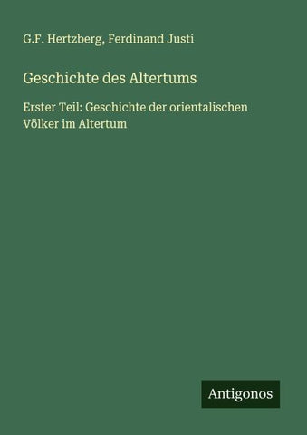 Geschichte des Altertums