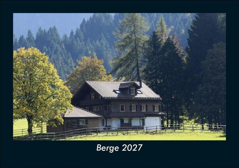 Berge 2027 Fotokalender DIN A5