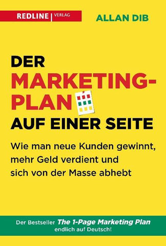 Der Marketingplan auf einer Seite