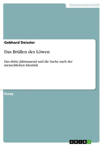 Das Brüllen des Löwen