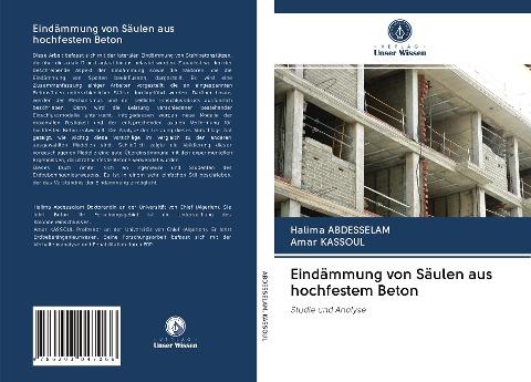 Eindämmung von Säulen aus hochfestem Beton