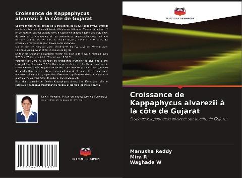 Croissance de Kappaphycus alvarezii à la côte de Gujarat