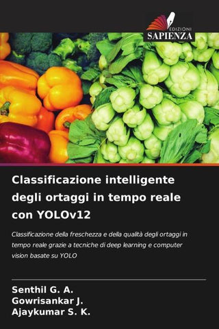 Classificazione intelligente degli ortaggi in tempo reale con YOLOv12