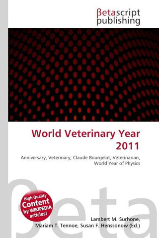 World Veterinary Year 2011