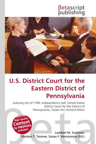U.S. District Court for the Eastern District of Pennsylvania
