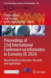 Proceedings of 23rd International Conference on Informatics in Economy (IE 2024)