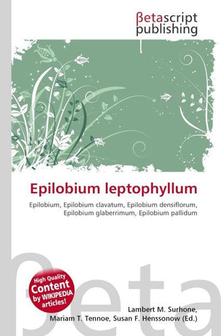 Epilobium leptophyllum