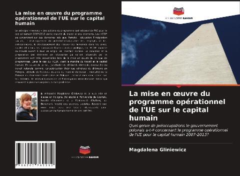La mise en ¿uvre du programme opérationnel de l'UE sur le capital humain