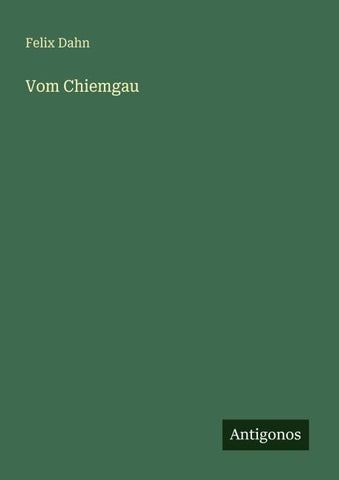 Vom Chiemgau