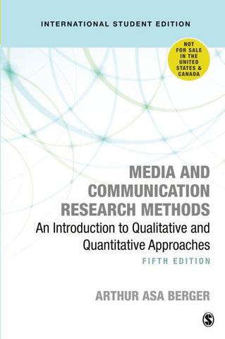 Media and Communication Research Methods - International Student Edition