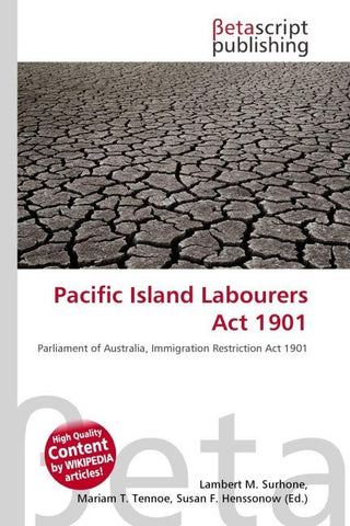 Pacific Island Labourers Act 1901