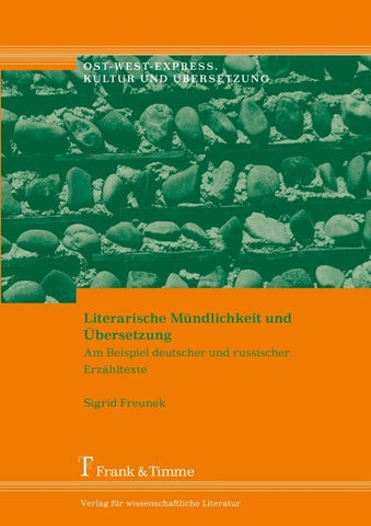 Literarische Mündlichkeit und Übersetzung