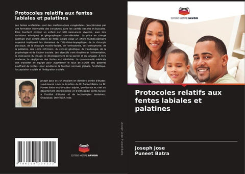 Protocoles relatifs aux fentes labiales et palatines