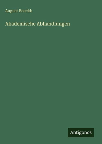 Akademische Abhandlungen
