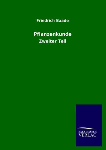 Pflanzenkunde