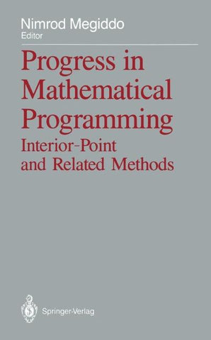 Progress in Mathematical Programming