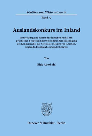 Auslandskonkurs im Inland.