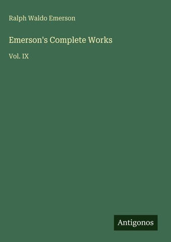 Emerson's Complete Works