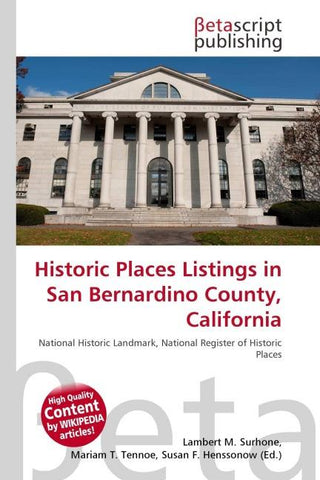 Historic Places Listings in San Bernardino County, California