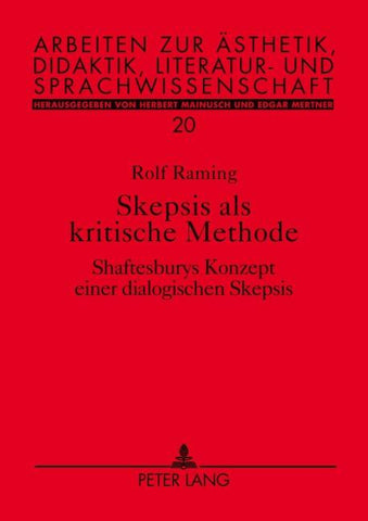 Skepsis als kritische Methode