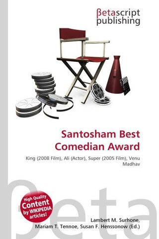 Santosham Best Comedian Award