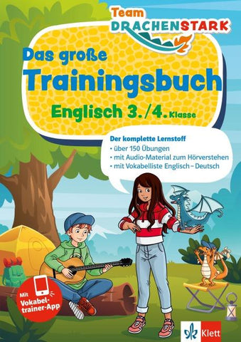Klett Team Drachenstark: Das große Trainingsbuch Englisch 3./4. Klasse